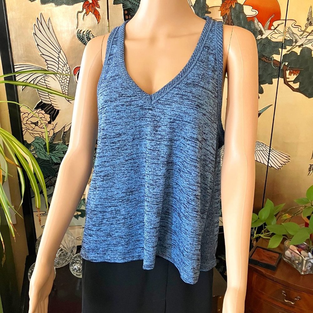 Rag & Bone Blue Multi Tank Sz Large NWT
